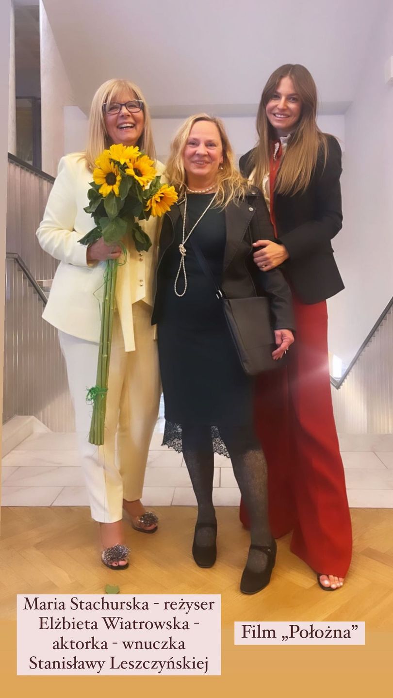 Premiera filmu Położna - Anna Lewandowska i Maria Stachurska
