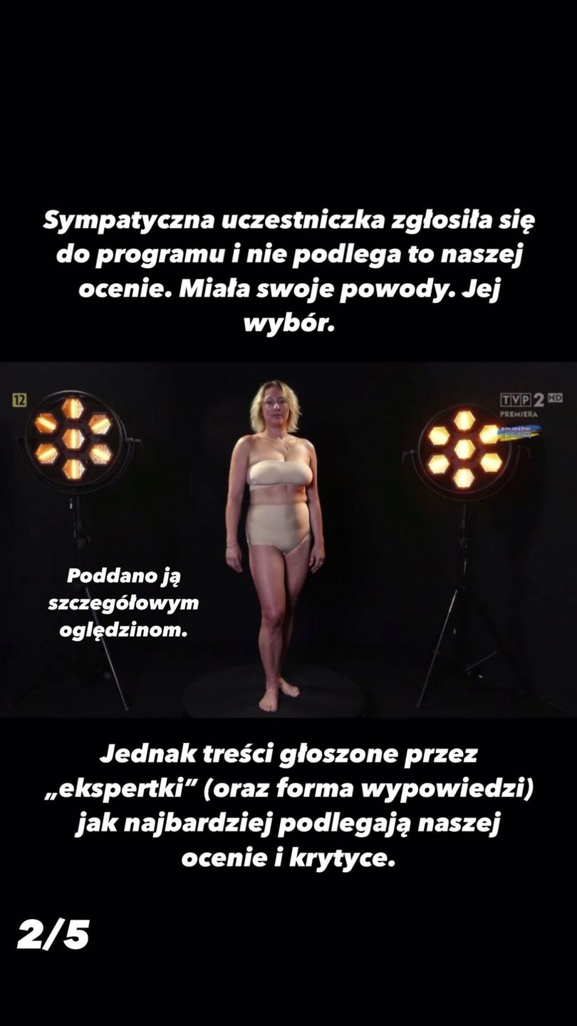 Adam Chowański - relacja na Instagramie ws. programu TVP