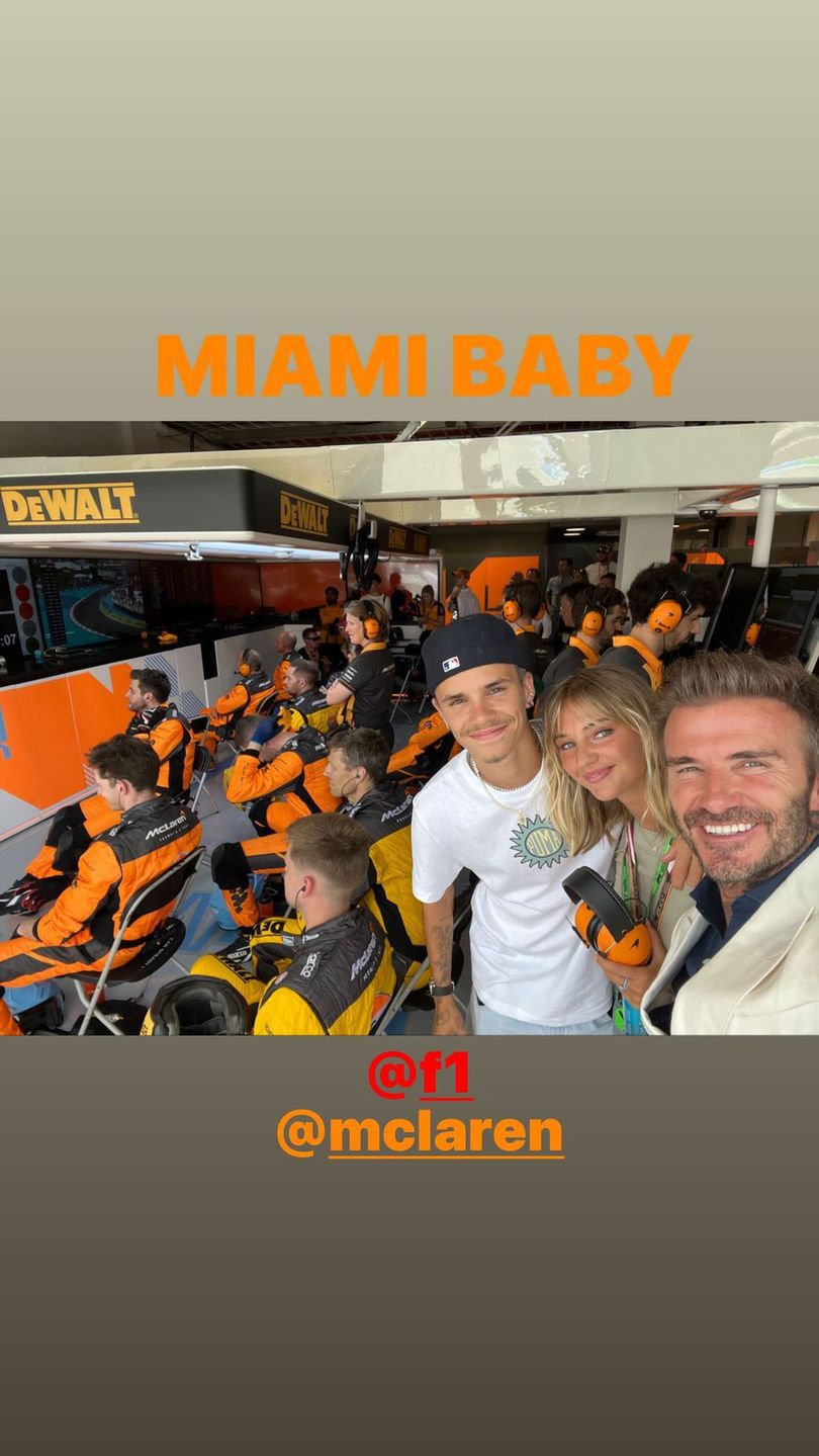 David Beckham na F1 w Miami
