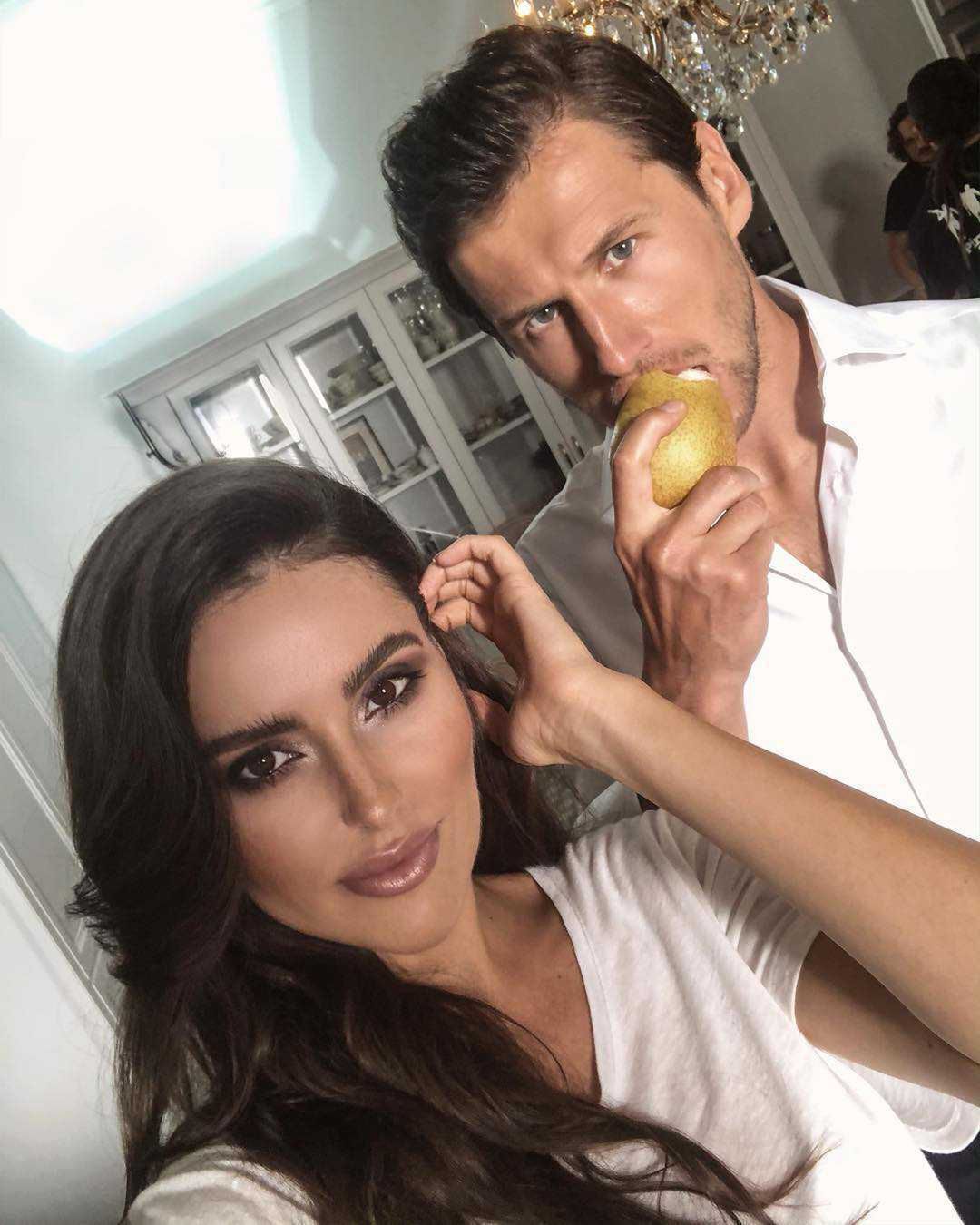Celia Jaunat i Grzegorz Krychowiak