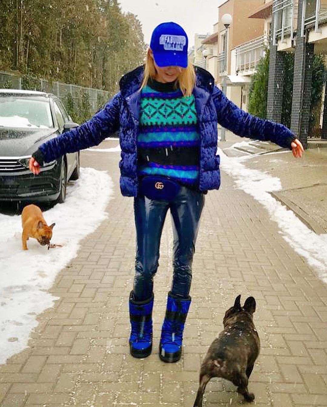 Małgorzata Rozenek jak Smerfetka