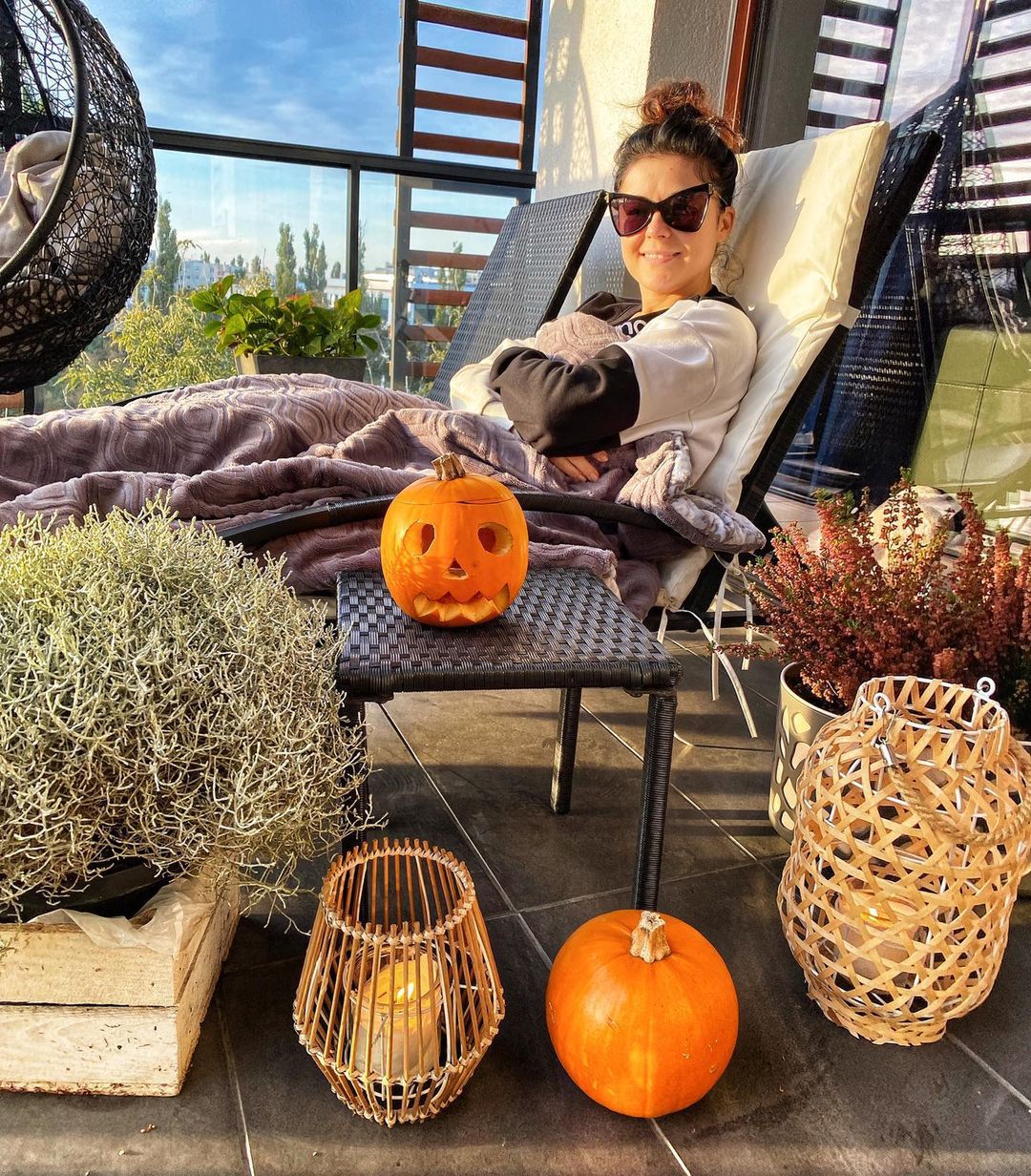 Katarzyna Cichopek - balkon