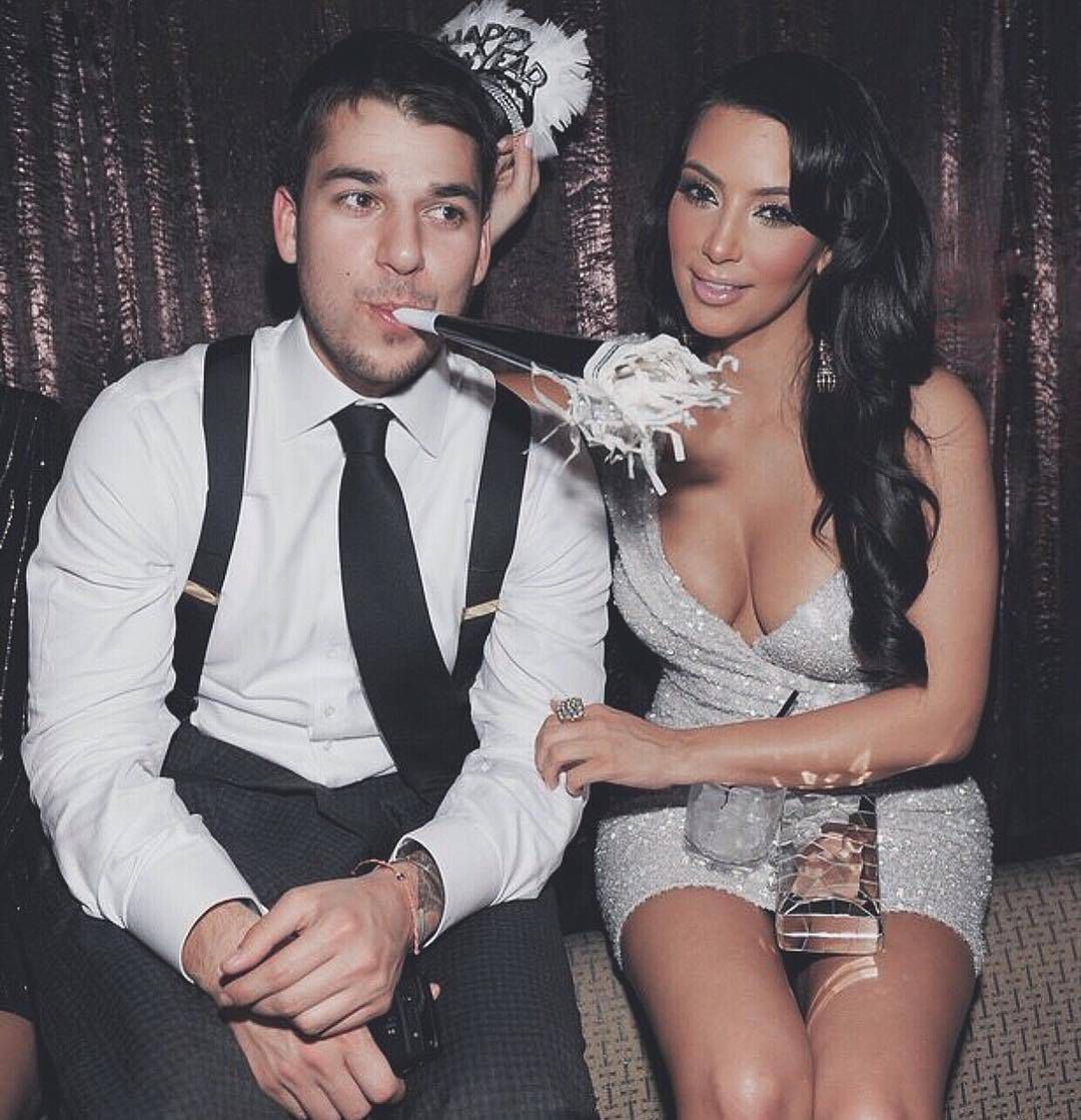Impreza urodzinowa Roba Kardashian - Kim Kardashian