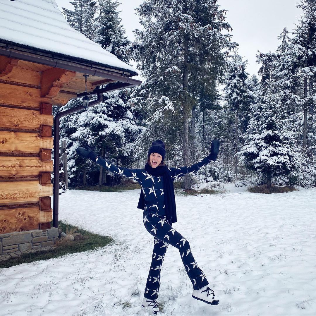 Paulina Krupińska i Sebastian Karpiel Bułecka - styczeń 2021, zima u gwiazd