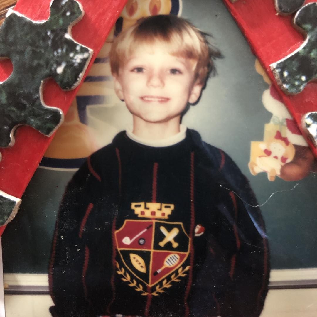 Richie Stringini w dzieciństwie