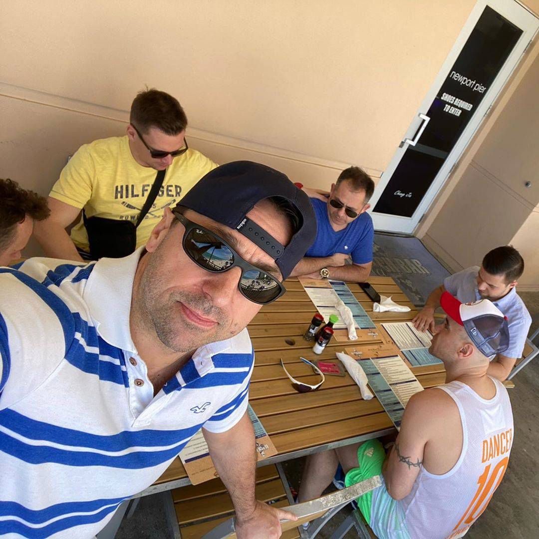 Marcin Miller i zespół Boys w USA