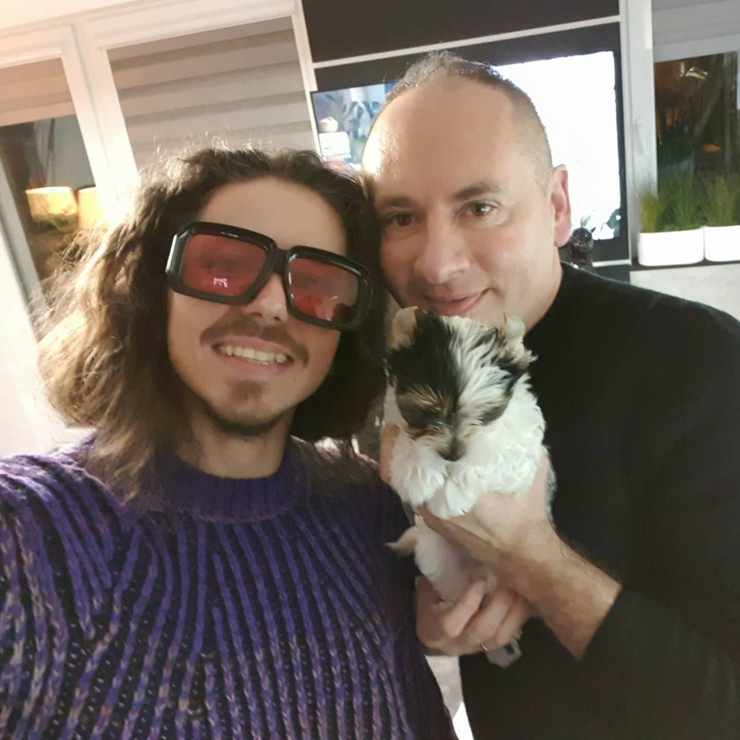 Michał Szpak kupił przyjacielowi pieska