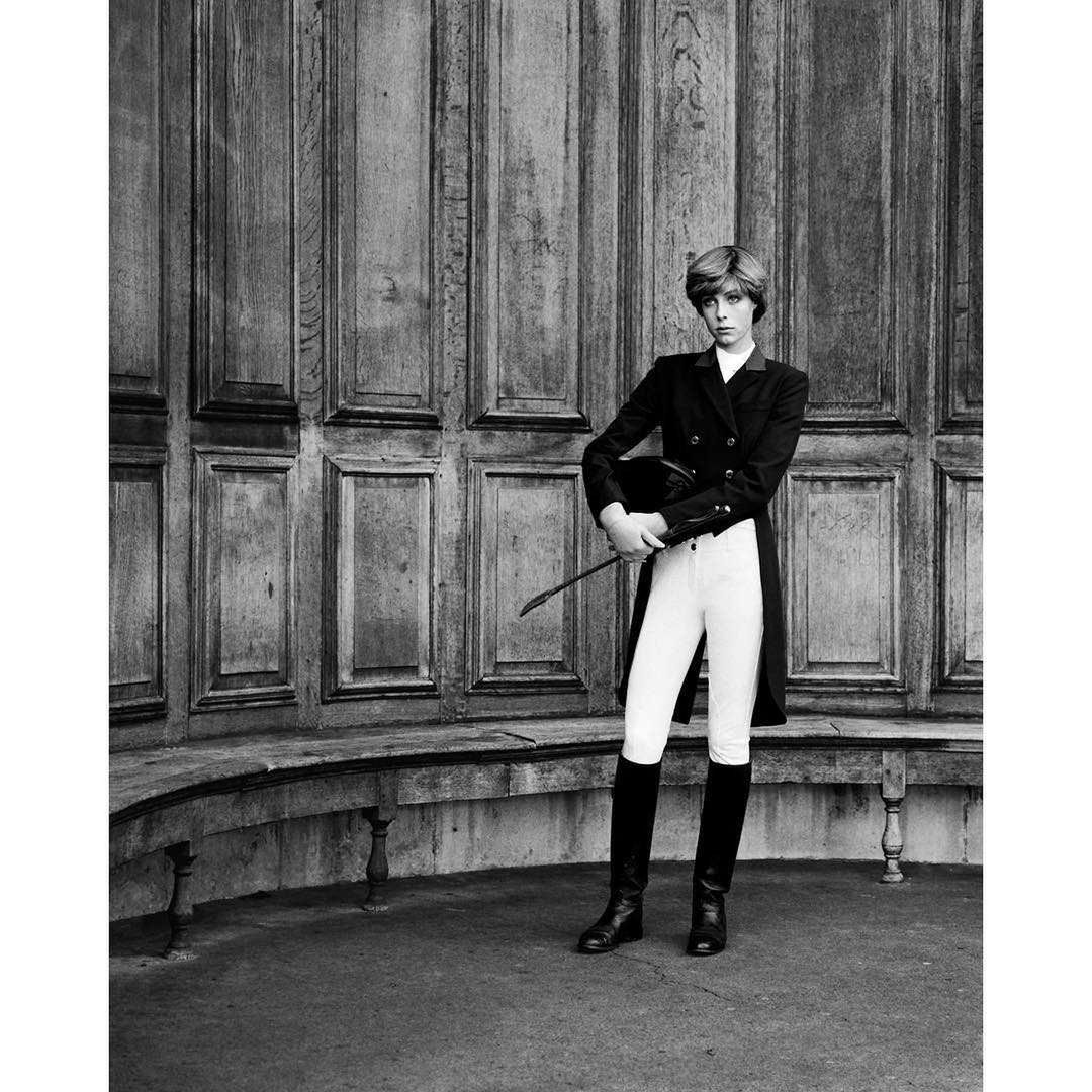 Edie Campbell jako księżna Diana w Vogue Paris
