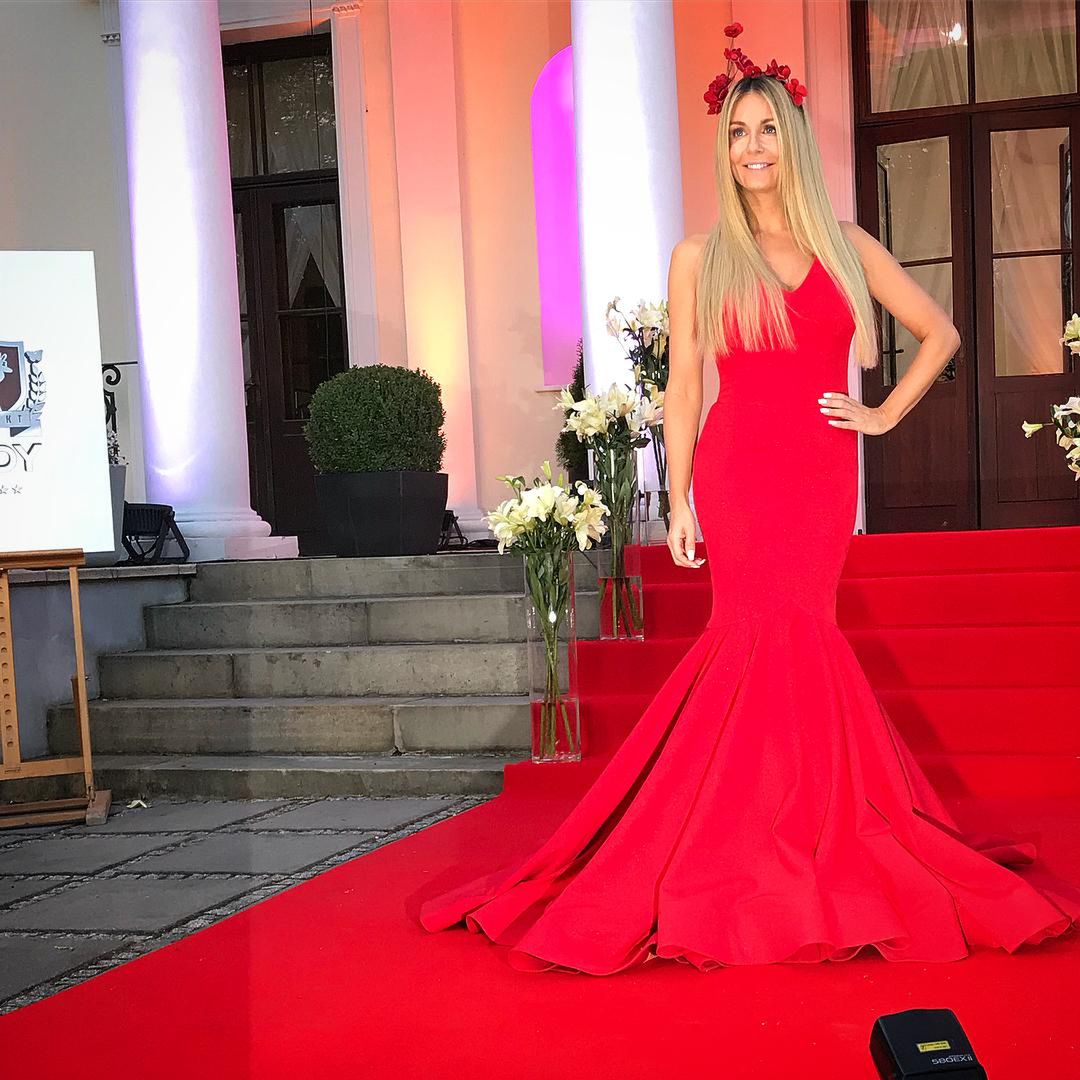 Małgorzata Rozenek w sukni Violi Piekut, przymiarka do Projekt Lady