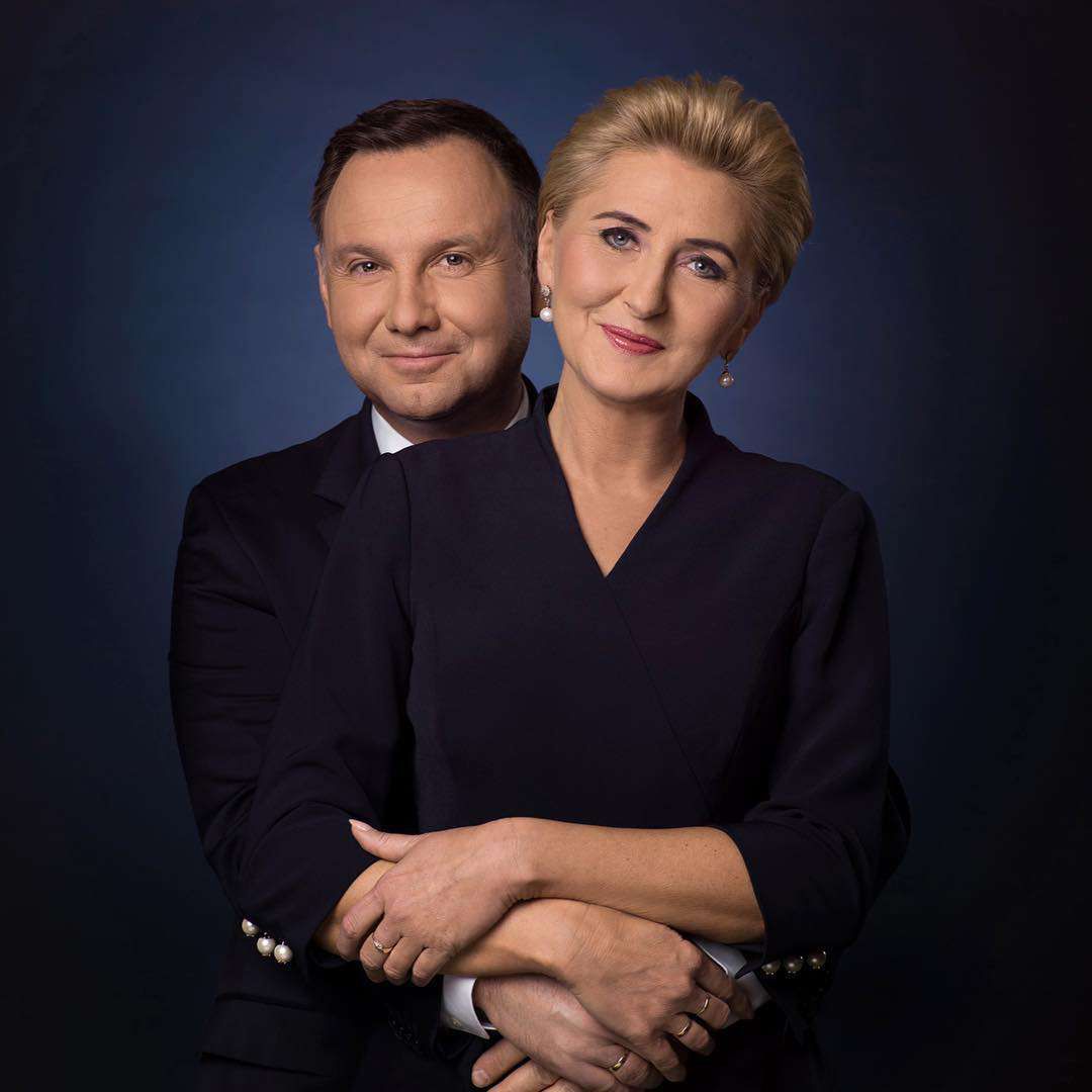 Andrzej Duda i Agata Duda - Walentynkowa fotka
