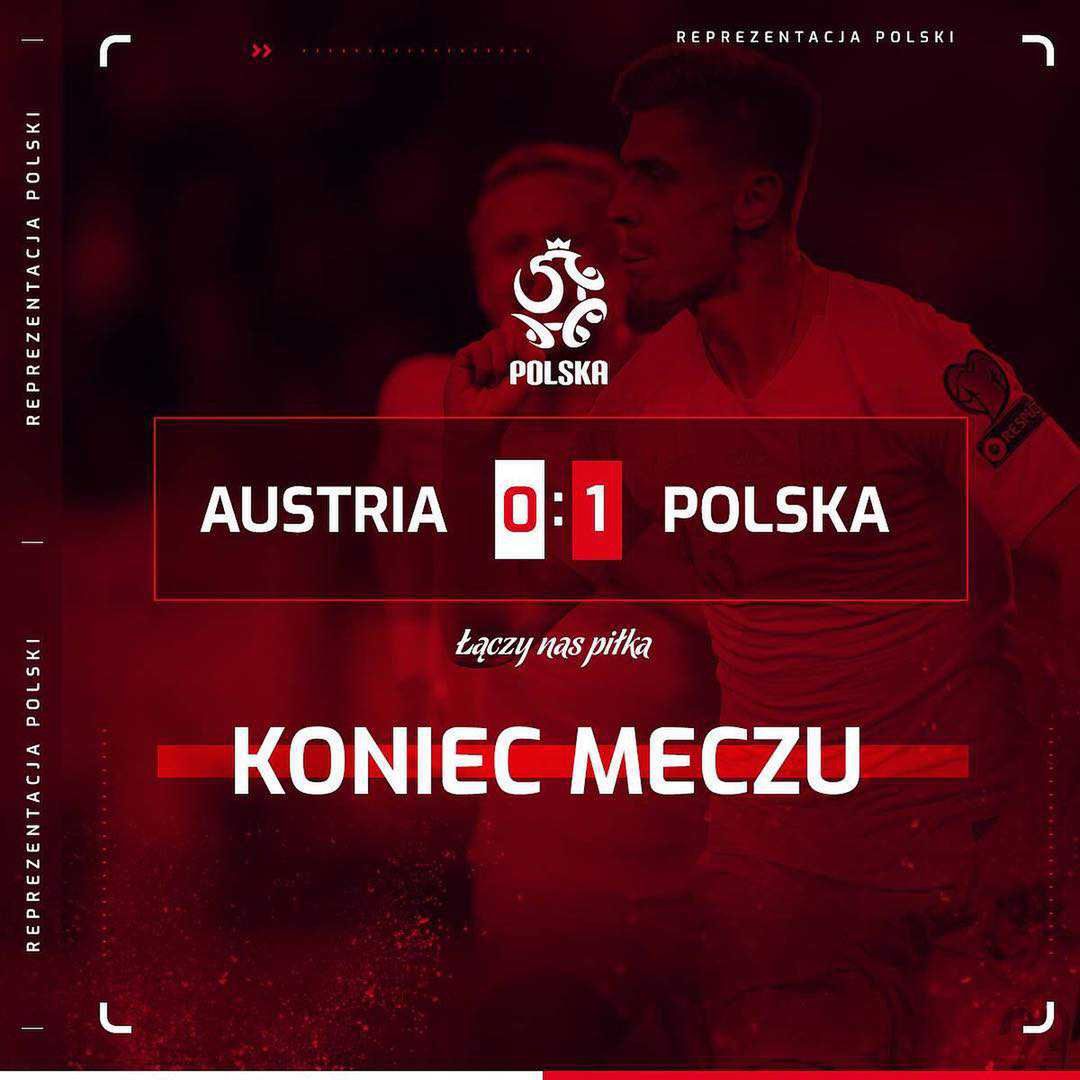 Euro 2020 - Polska wygrała z Austrią