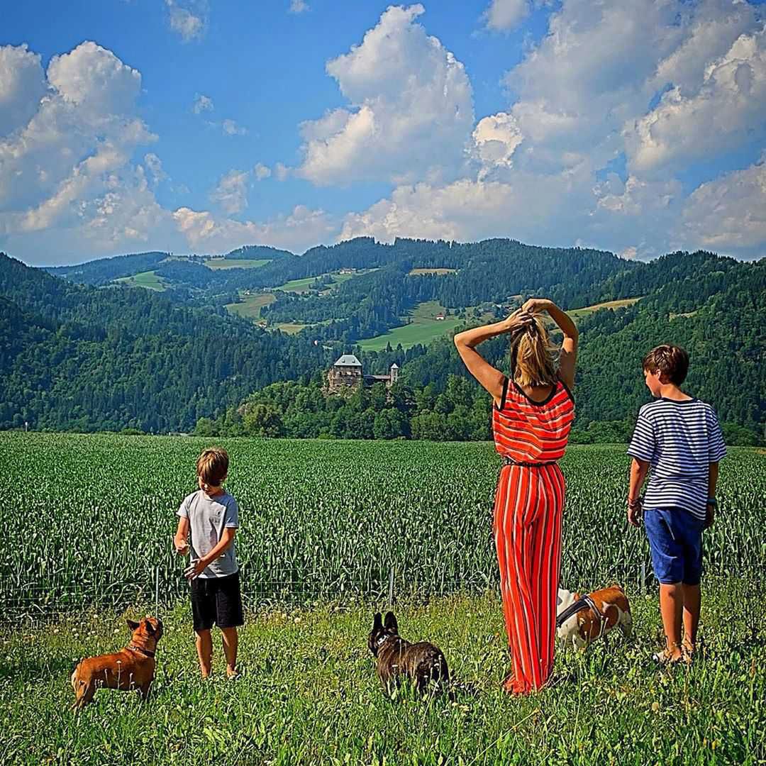 Małgorzata Rozenek z rodziną na wakacjach w Austrii - Instagram