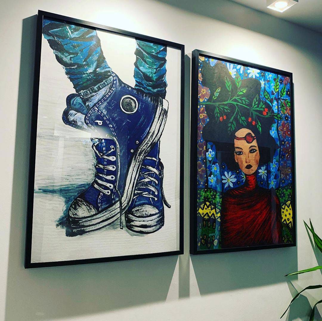 Monika Zamachowska - mieszkanie krakowskich przyjaciół