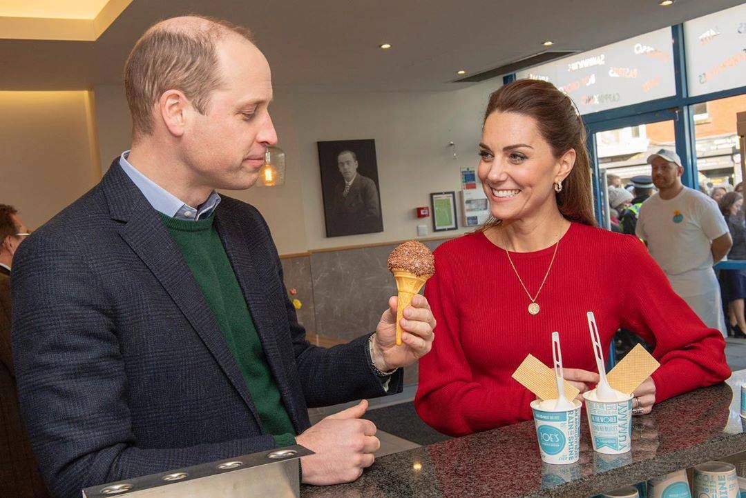 Księżna Kate i książę William w Port Talbot