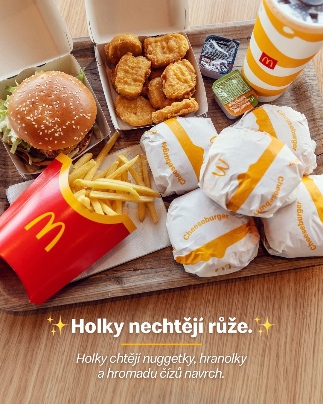 McDonald's w Czechach- Pyszności, źródło: Instagram