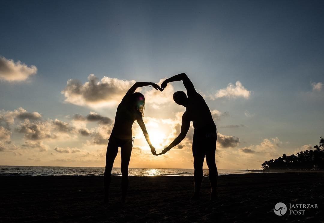 Adam Niedźwiedź i Joanna Jóźwik na wakacjach na Dominikanie
