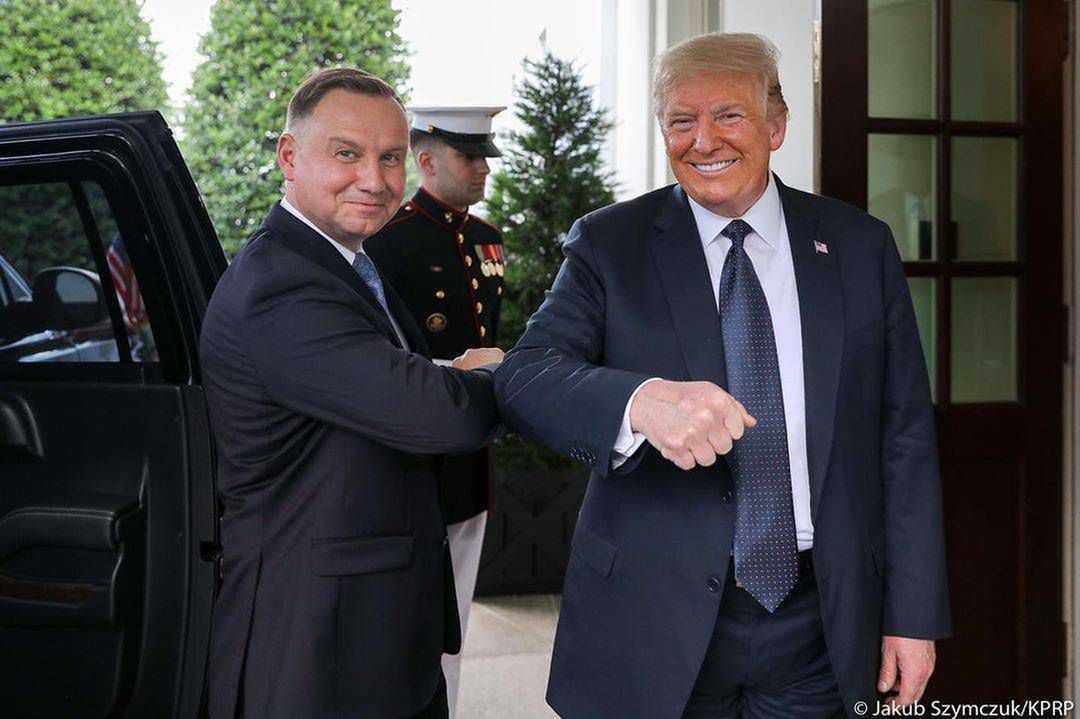 Andrzej Duda i Donald Trump wizyta w USA 2020