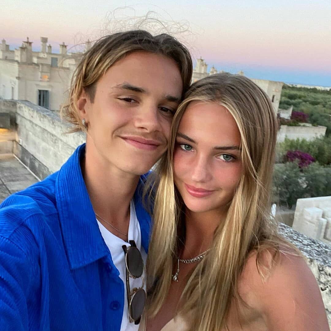 Romeo Beckham i Mia Regan