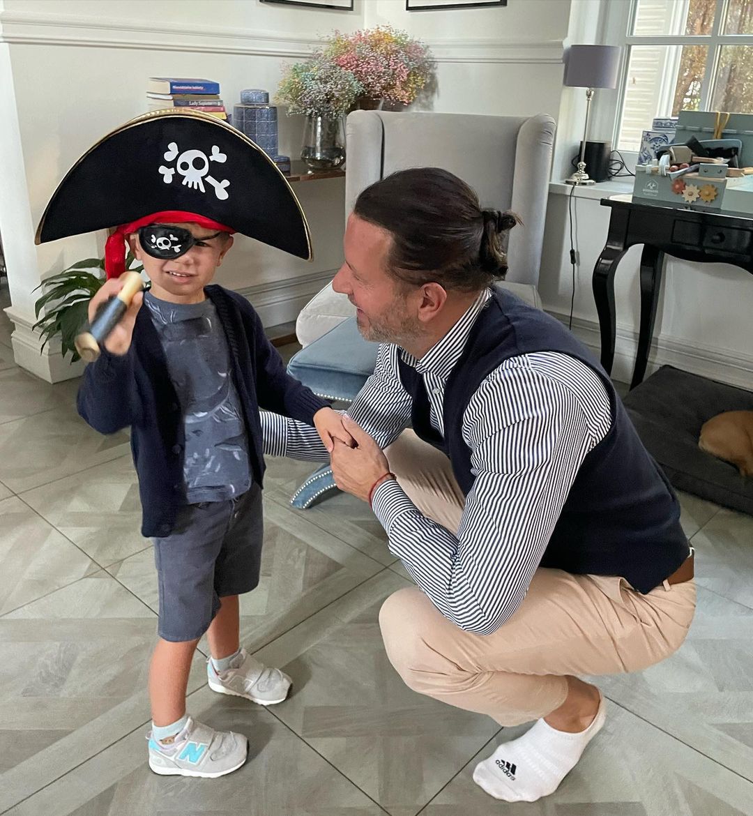 Radosław Majdan pokazał, jak jego syn poszedł do przedszkola (fot. Instagram)