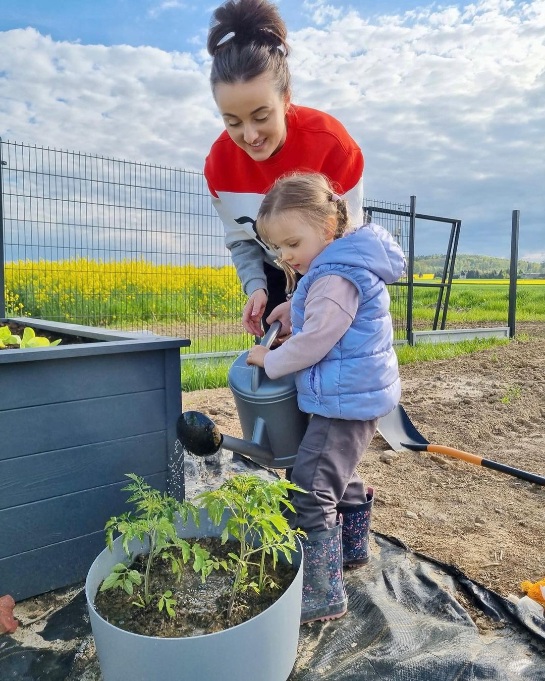 Ania Bardowska pochwaliła się ogrodem