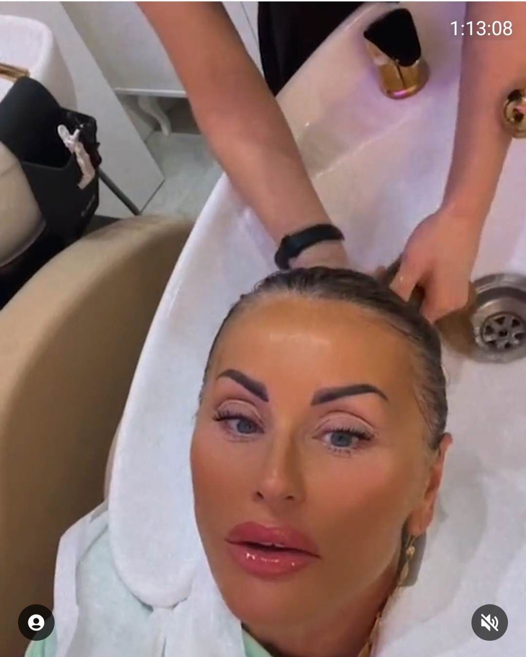 Dagmara Kaźmierska u fryzjera