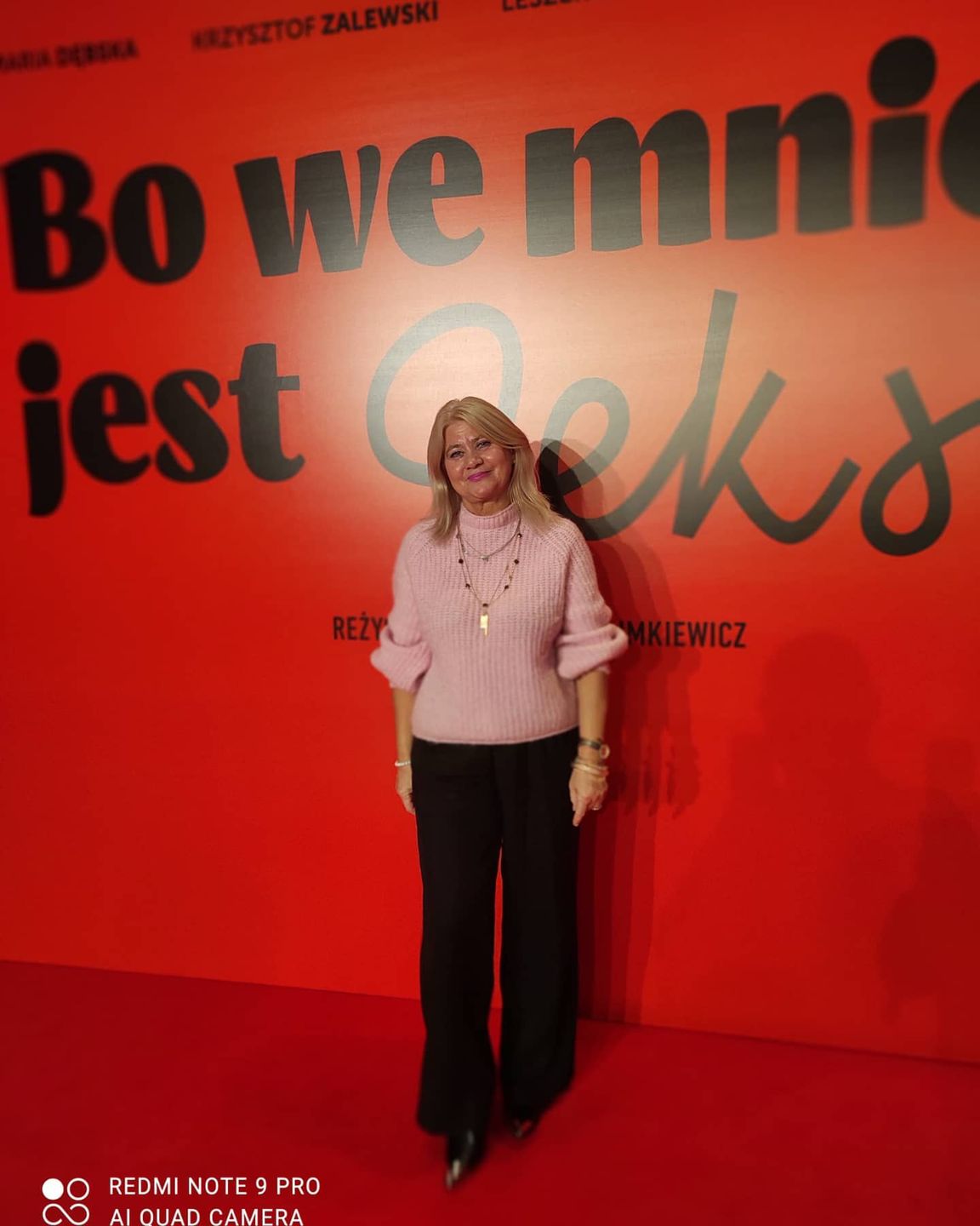 Izabela Kisio-Skorupa - premiera filmu „Bo we mnie jest seks”