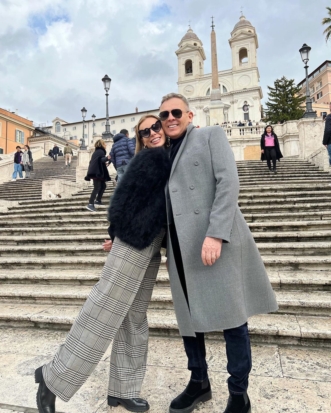 Izabela Janachowska w Rzymie