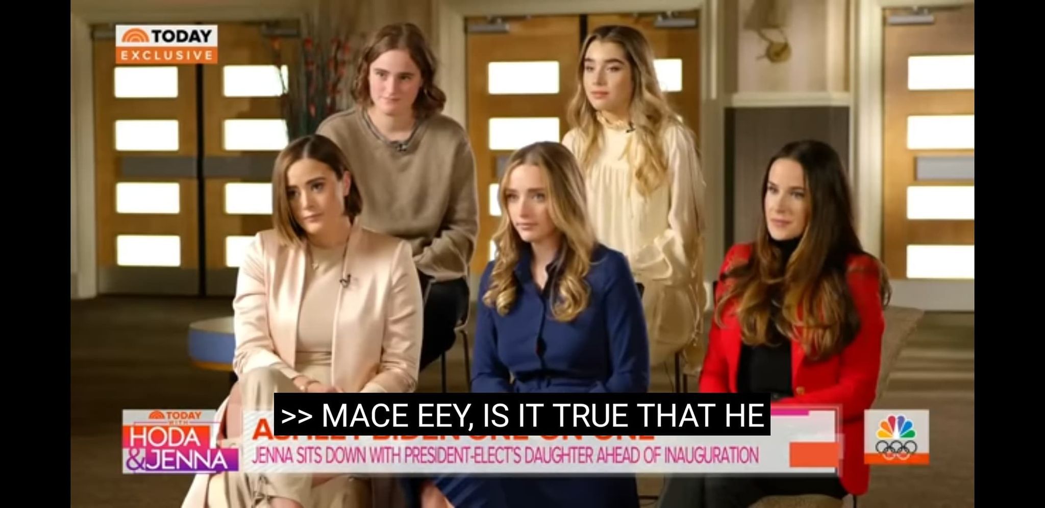 Wnuczki i córka Joe Bidena