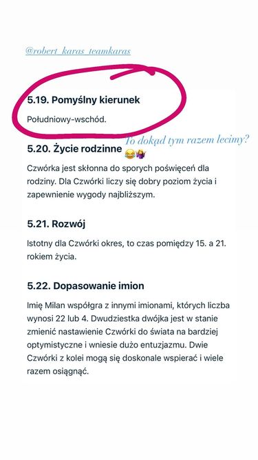 Agnieszka Włodarczyk tłumaczy, co oznacza imię Milan