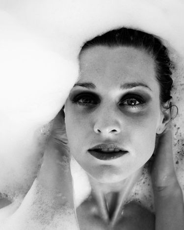 Julia Kamińska w kąpieli