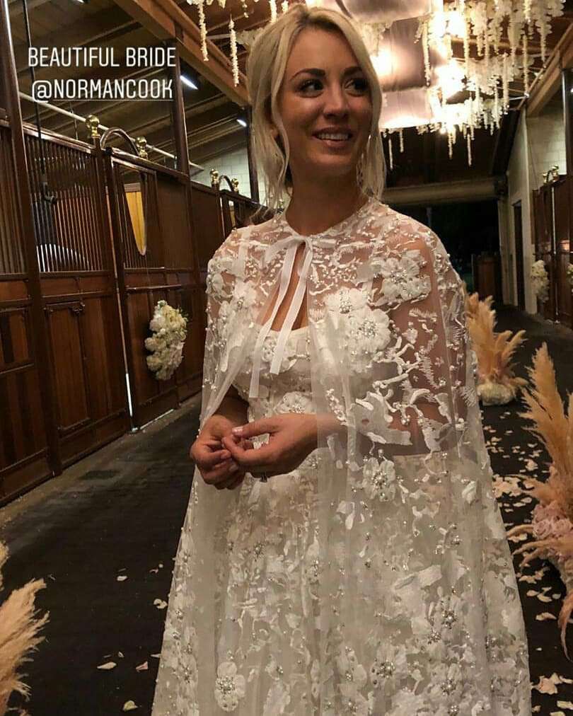 Ślub Kaley Cuoco i Karla Cooka