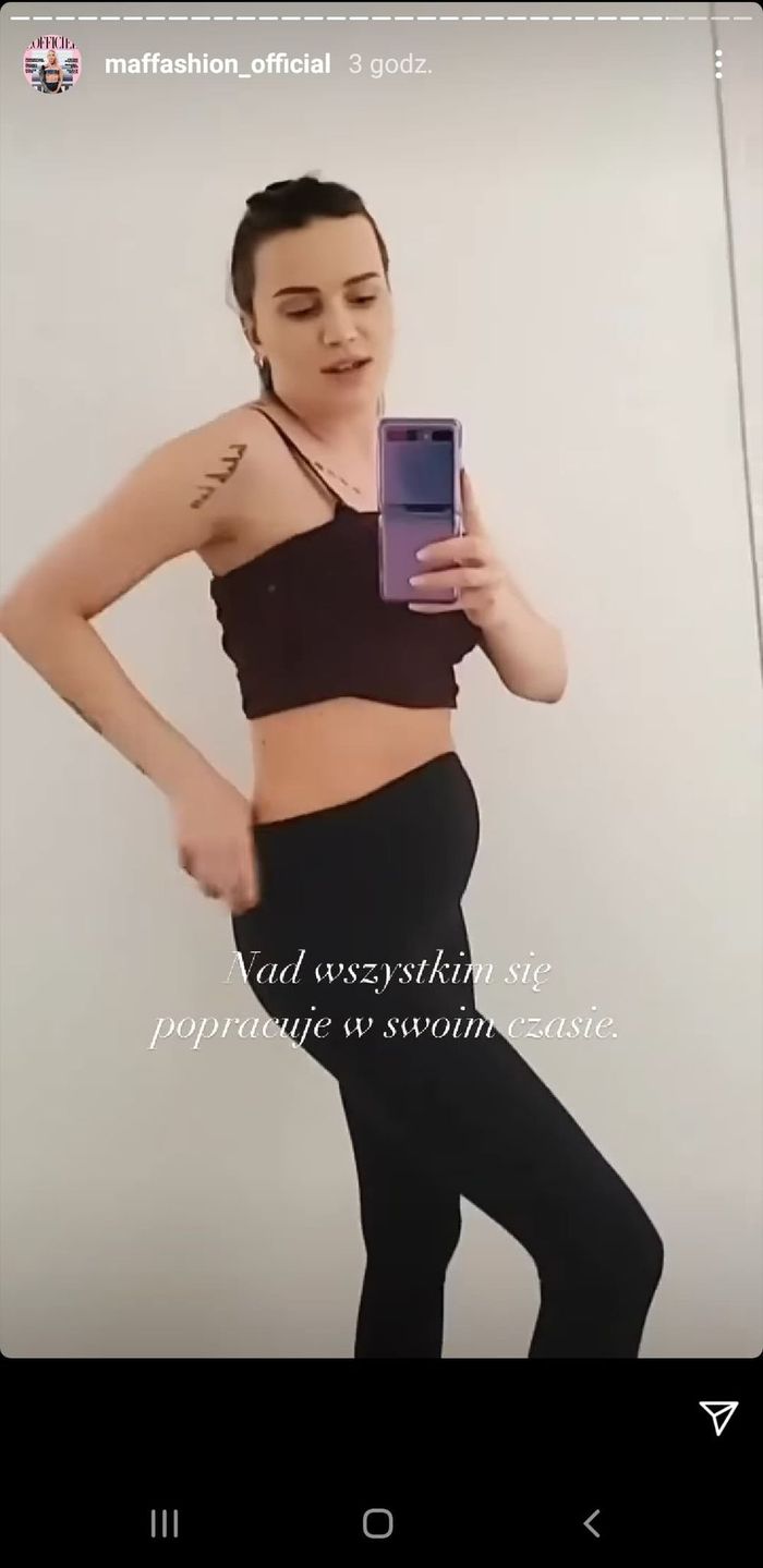 Maffashion - brzuch 10 dni po porodzie
