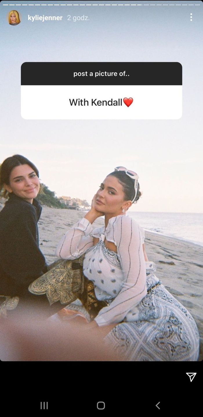 Kylie Jenner - zdjęcie opublikowane na prośbę internautów