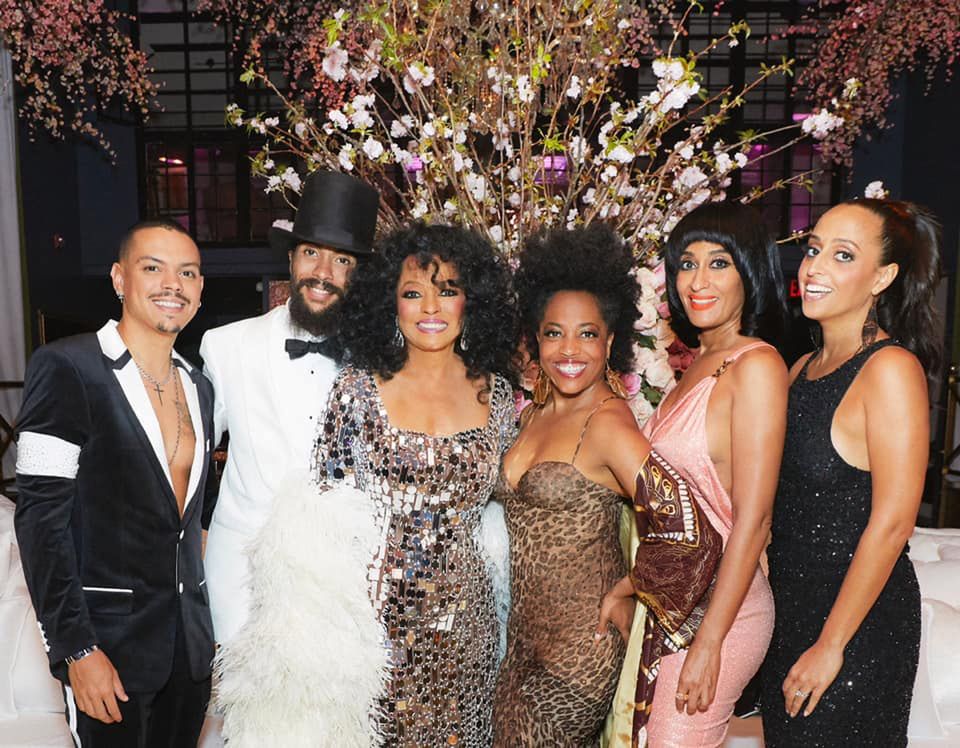 Diana Ross z dziećmi