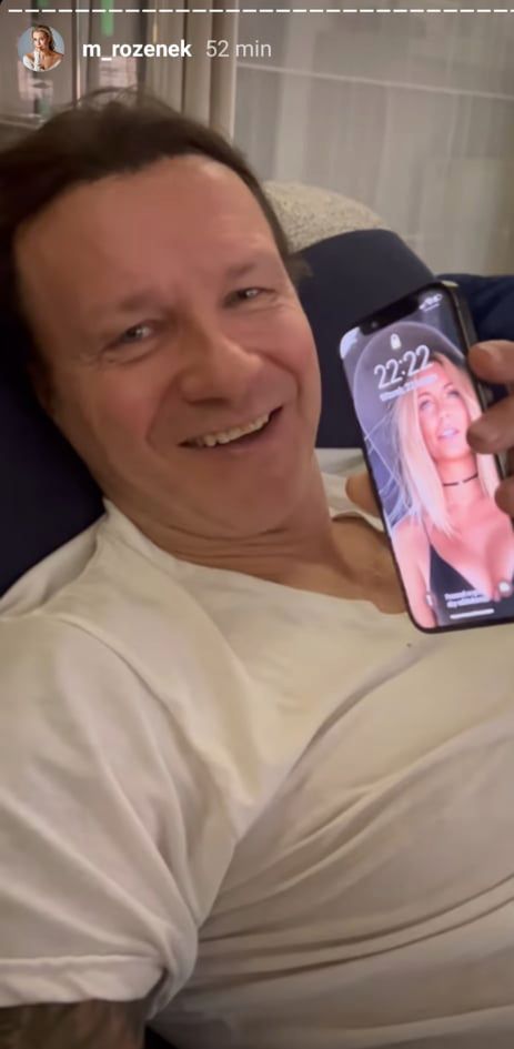 Radek Majdan pokazał tapetę w telefonie