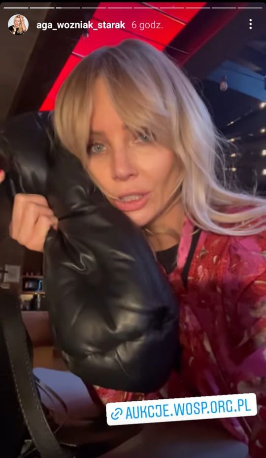 Agnieszka Woźniak-Starak - torebki na WOŚP