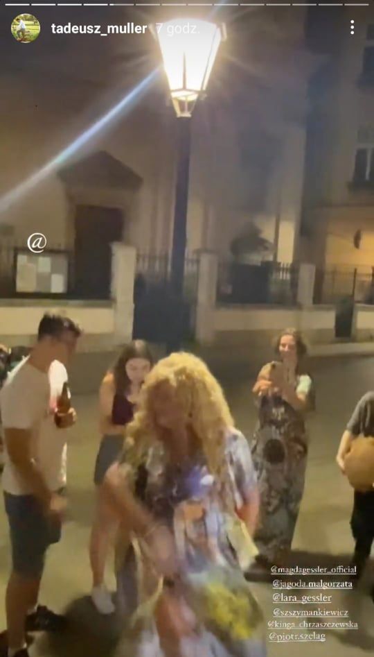 Mieszkańcy Krakowa uczcili urodziny Magdy Gessler