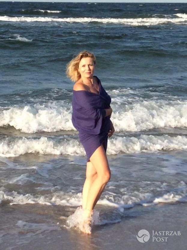 Grażyna Szapołowska na wakacjach