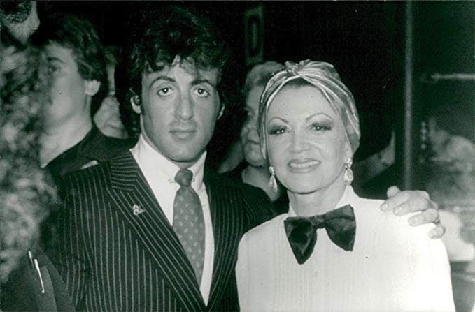 Jackie Stallone nie żyje. Na zdjęciu z Sylvestrem Stallone
