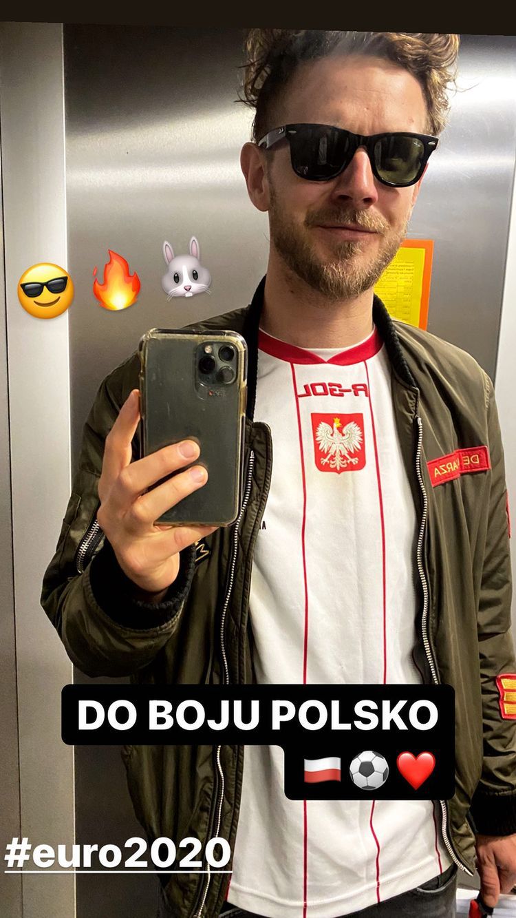 Antek Królikowski kibicuje Polsce - Euro 2020