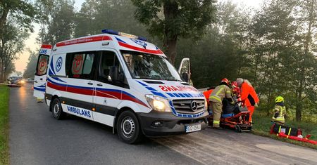 Poważny wypadek na trasie Białośliwie – Szamocin