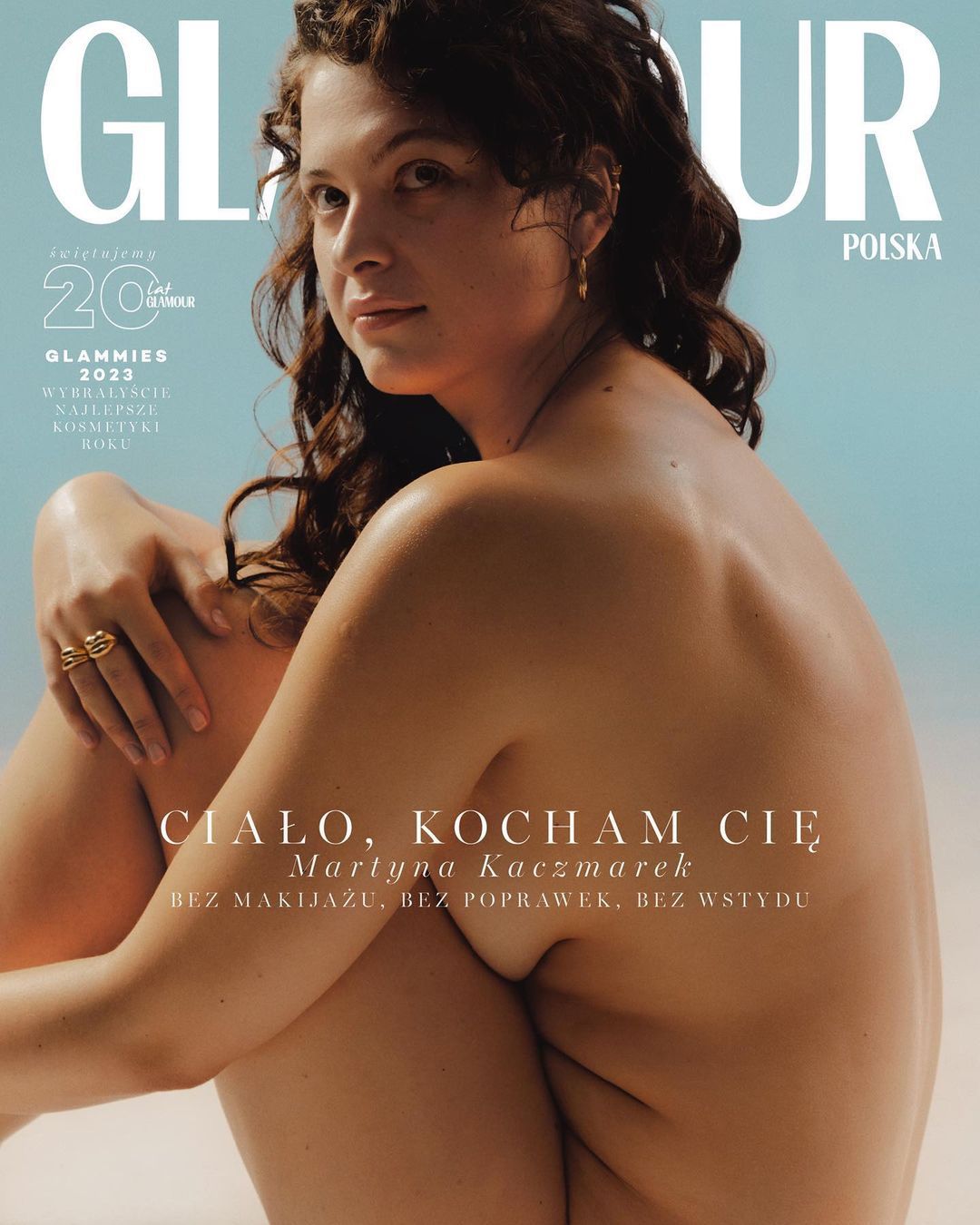 Martyna Kaczmarek na okładce Glamour