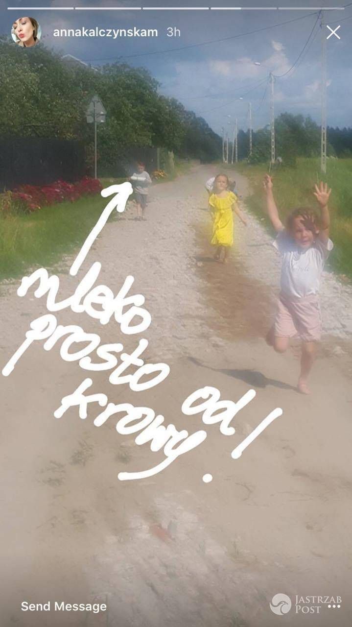 Anna Kalczyńska pokazała dzieci