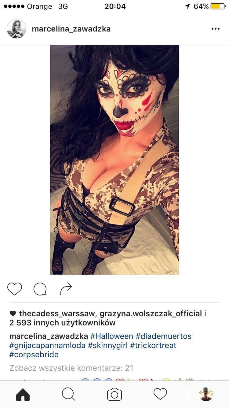 Gwiazdy świętują Halloween