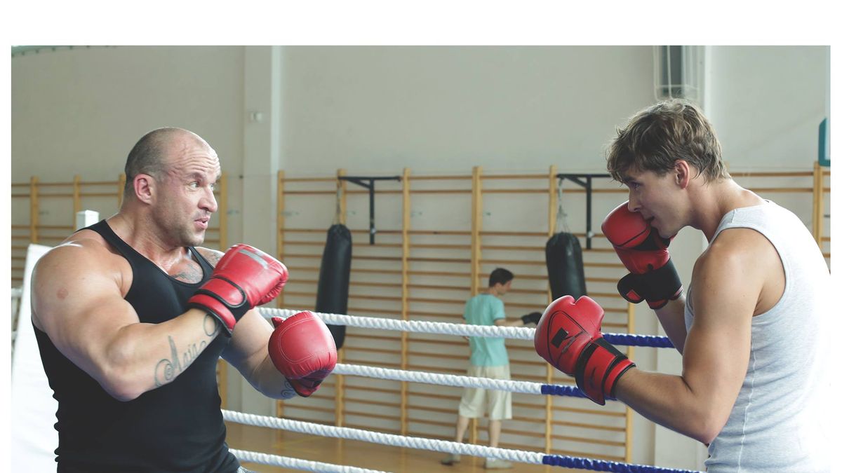 M jak miłość, Marcin (Mikołaj Roznerski), Andrzejek (Tomasz Oświeciński), fot: Facebook