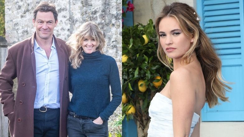 Dominic West jednak nie ma romansu z Lily James?