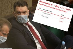 Mejza nie dotrzymał słowa. Miał wziąć urlop od Sejmu, a głosował razem z PiS