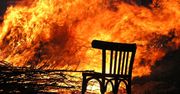 Pożar w Krakowie przy ulicy Kościuszki. Ogień przeniósł się na dach sąsiedniego budynku