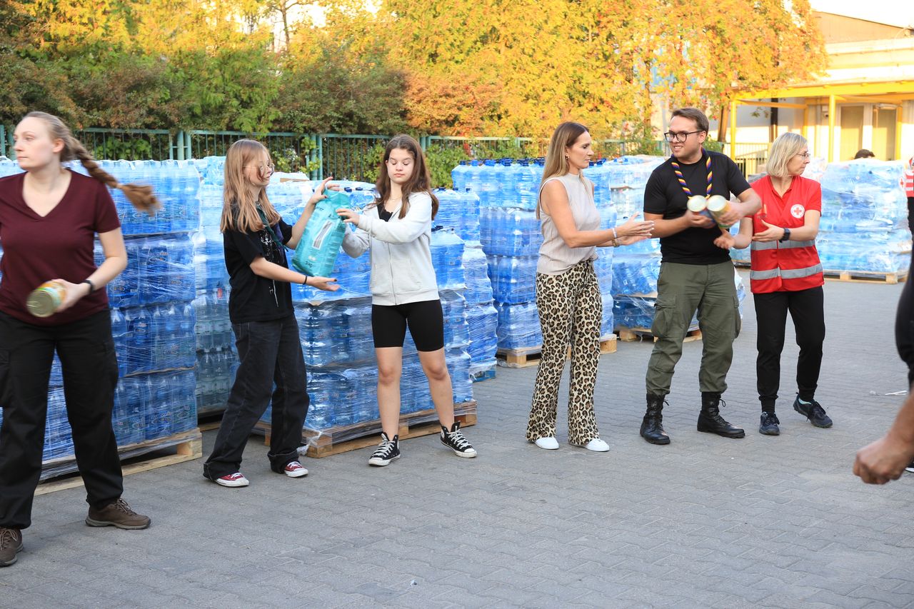 Zbiórka darów dla powodzian