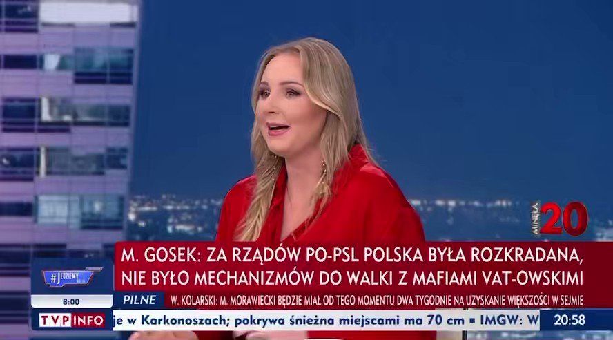 Monika Borkowska i jej aktywność na antenie TVP